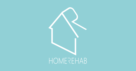 Logo HomeRehab - masaż mobilny Krakow - bezpłatny dzień masażu